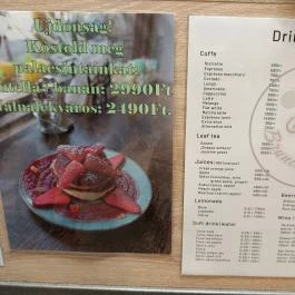 Ellas Brunch & Bistro Budapest - Étlap/itallap