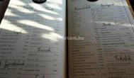 Elysée Bistro & Kávéház Budapest - Étlap/itallap