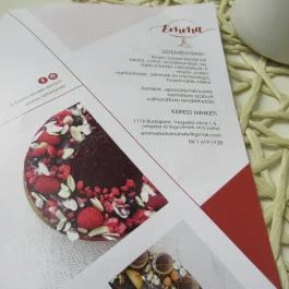 Emma - Minden ami Süti Budapest - Étlap/itallap