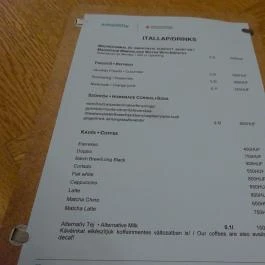 Empathy Cafe & Bistro Budapest - Étlap/itallap