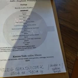 Az Én Anyósom Kávézója, Alsópáhok - Egyéb