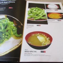 Ennmann Japán Étterem Budapest - Étlap/itallap