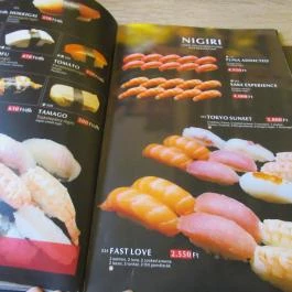 Ennmann Japán Étterem Budapest - Étlap/itallap