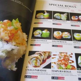 Ennmann Japán Étterem Budapest - Étlap/itallap