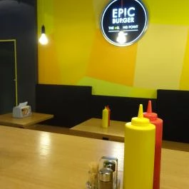 Epic Burger & Bar - Corvin sétány Budapest - Belső