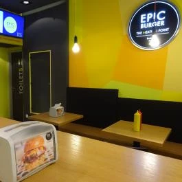 Epic Burger & Bar - Corvin sétány Budapest - Belső