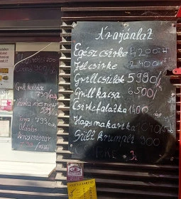 Érd Központi Grillcsirkés