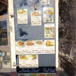 Erdélyi Ízek Konyhája, Budaörs - Étlap/itallap