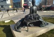 Erzsébet királyné szobra - Pesterzsébet Budapest