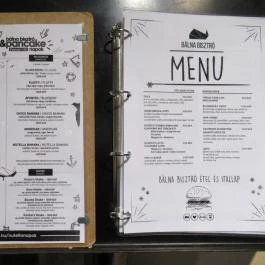 Esco Bar & Cafe - Bálna Budapest - Étlap/itallap