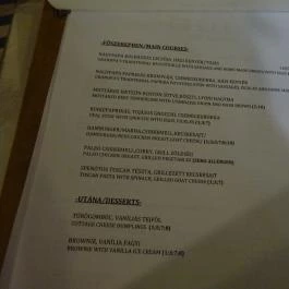 Esetleg Bár & Bisztró - Bálna Budapest - Étlap/itallap