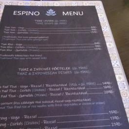 Espino Cafe & Bistro Budapest - Étlap/itallap