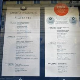 Essencia Restaurant - Tiago & Éva Budapest - Étlap/itallap