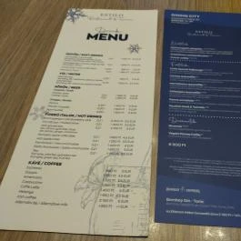 Estilo Restaurant & Terrace Budapest - Étlap/itallap