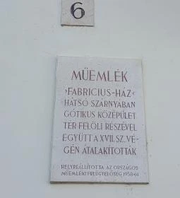 Fabricius-Ház