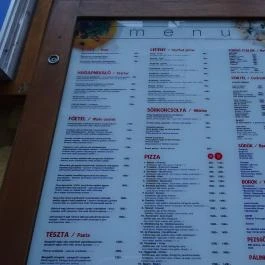 Face Bistro Budapest - Étlap/itallap