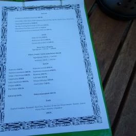 Falk 5 Bistro - Jewish-American Grill & Café Budapest - Étlap/itallap