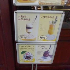 Fancy Kávészaküzlet - Lehel Csarnok Budapest - Étlap/itallap