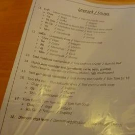 Fannicika Bár & Bistro Budapest - Étlap/itallap