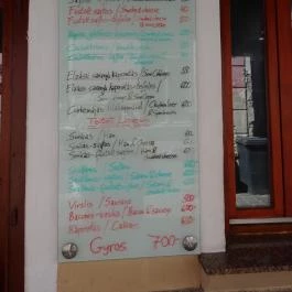 Fantázia Étterem Pizzéria Szentendre - Étlap/itallap