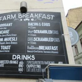 Farm Gastrobar, Budapest - Étlap/itallap