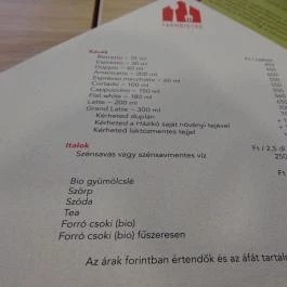 Farmbistro - Bartók Béla út Budapest - Étlap/itallap