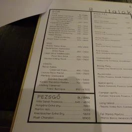 Fat Mama Eatery Budapest - Étlap/itallap