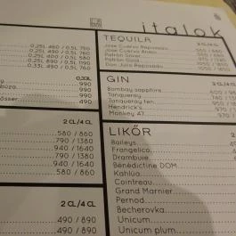 Fat Mama Eatery Budapest - Étlap/itallap