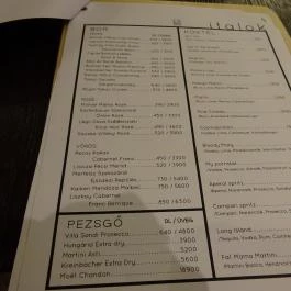 Fat Mama Eatery Budapest - Étlap/itallap