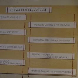 Fat Mama Eatery Budapest - Étlap/itallap