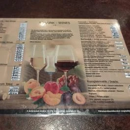 Gyűrű Pub & Podium, Budapest - Étlap/itallap