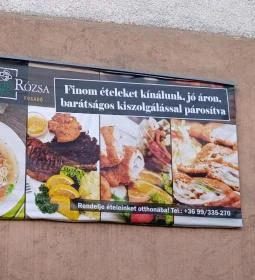 Fehér Rózsa Fogadó étterme