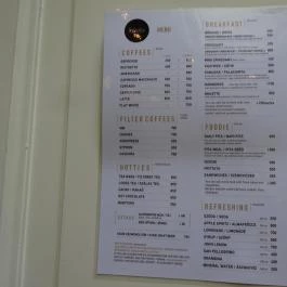 Fekete, Budapest - Étlap/itallap