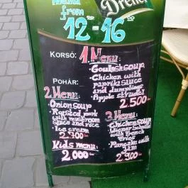 Fekete Holló Étterem, Budapest - Étlap/itallap