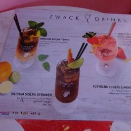 Fekete Kecske Csárda, Abasár - Étlap/itallap