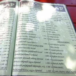 Feketerigó Étterem Mátrafüred - Étlap/itallap