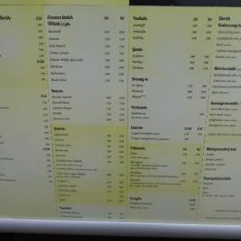 Fekvő Katona Söröző & Kávézó, Székesfehérvár - Étlap/itallap