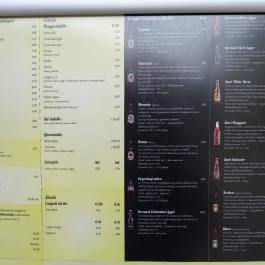 Fekvő Katona Söröző & Kávézó, Székesfehérvár - Étlap/itallap