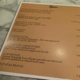 Felisa Tapas Bar Budapest - Egyéb