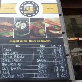 Felni Sörbisztró, Budapest - Külső kép