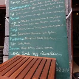 Felni Sörbisztró, Budapest - Étlap/itallap