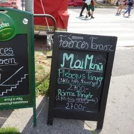 Ferences Söröző, Szombathely - Étlap/itallap