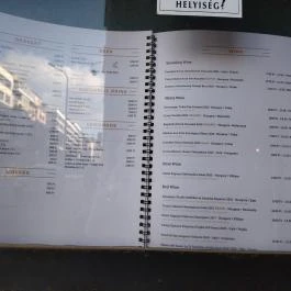 Fermento Pizza Budapest - Étlap/itallap