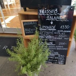 Fetekert - Fény utcai piac Budapest - Étlap/itallap