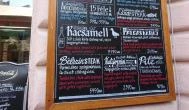 Fiktív Pub Budapest - Étlap/itallap