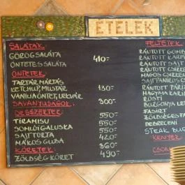 Finom Falat Ételbár Budapest - Étlap/itallap