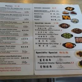 Flour Style Wok Bar Budapest - Étlap/itallap