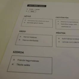 Flow Specialty Coffee Bar & Bistro Budapest - Étlap/itallap