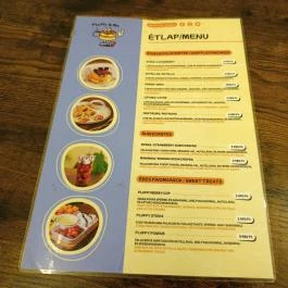 Fluffy and Me Budapest - Étlap/itallap