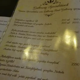 Öreg Prés Étterem Mór - Étlap/itallap